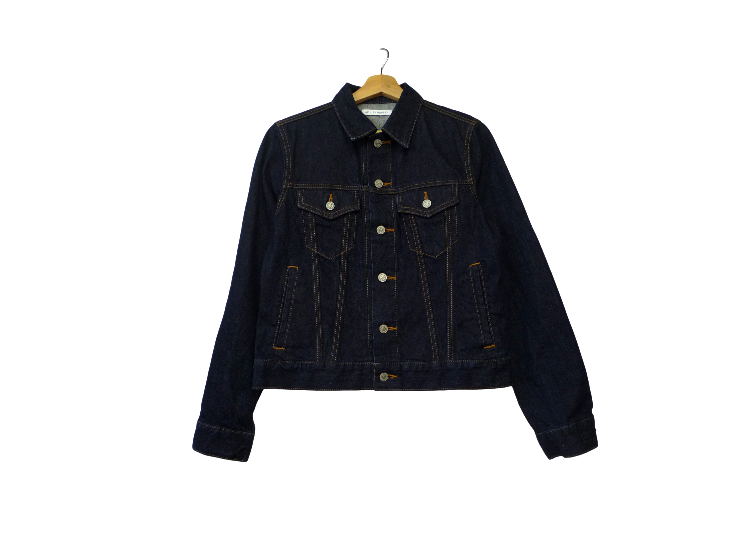 MOUSSY ブラック デニムジャケット MOUSSY | BP/MS OVER DENIM ジャケット (デニムジャケット
