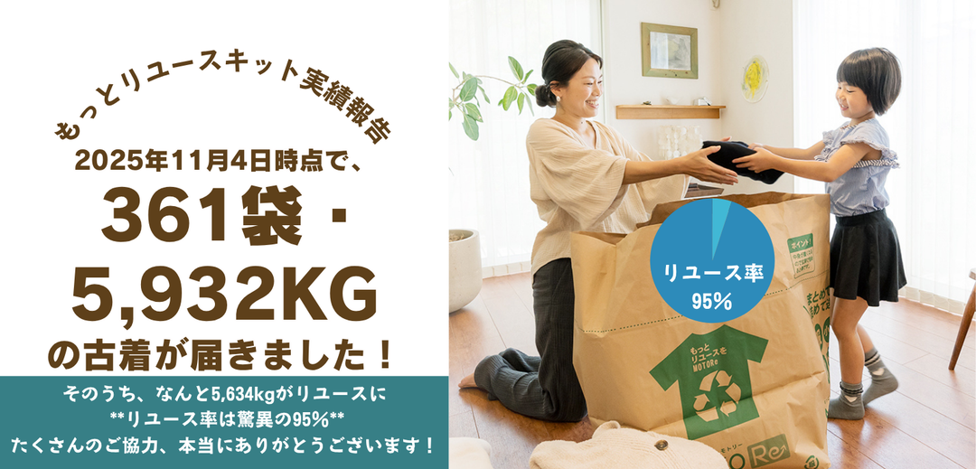 ＼リユースキット 実績報告📦✨／