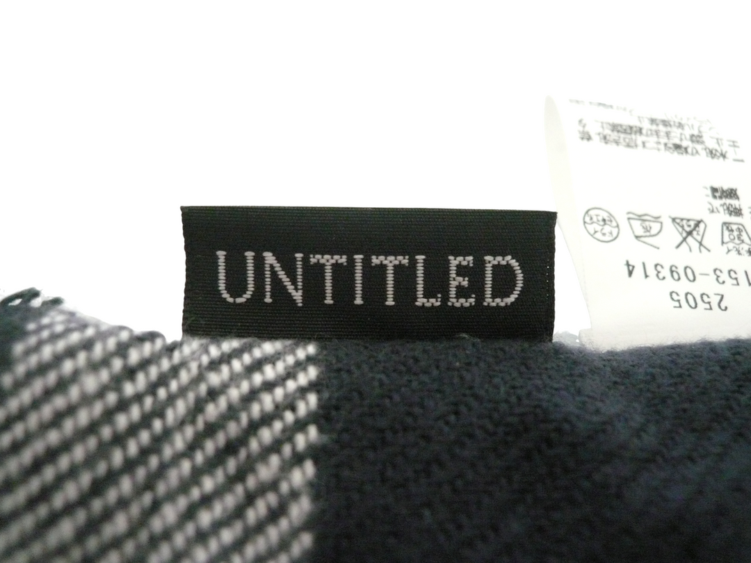 【小物/雑貨】 UNTITLED　マフラー　ファッション小物