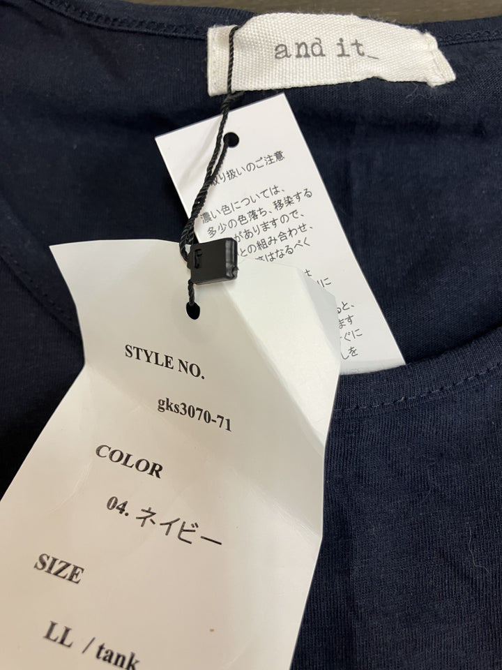 【激安古着】 and it_　ノースリーブ　トップス