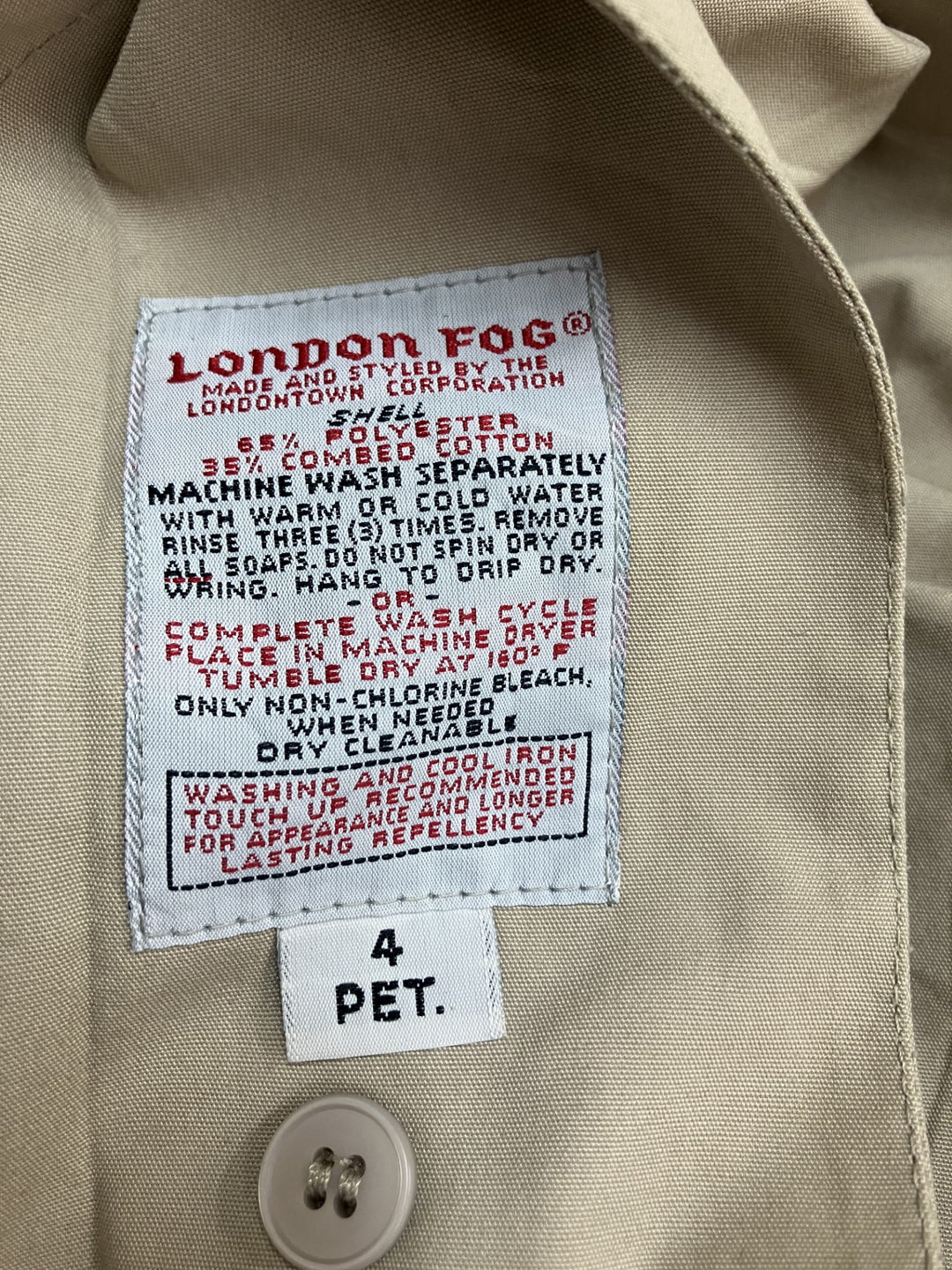 【激安古着】 LONDON FOG　コートロング丈　アウター