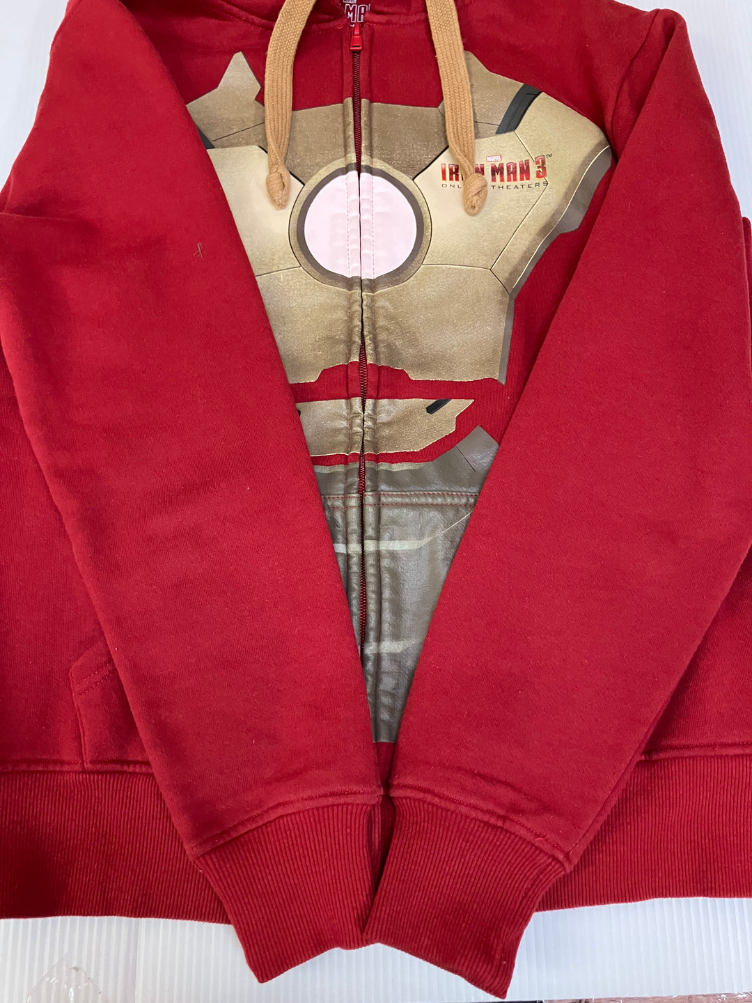 【激安古着】 MARVEL　ジップアップパーカー　アウター