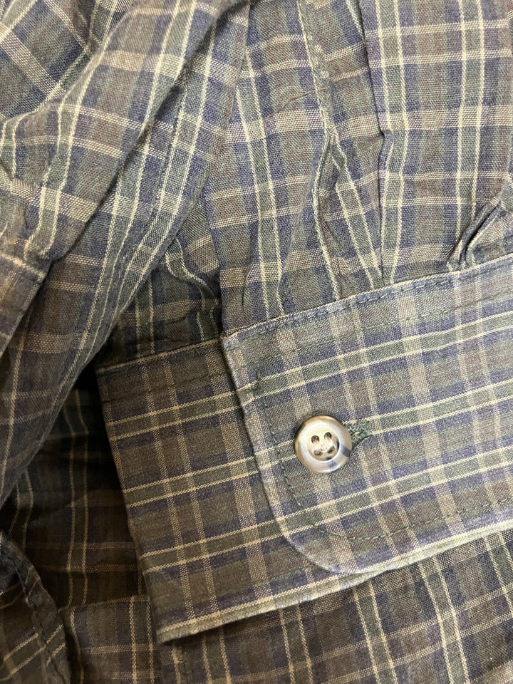 【激安古着】 VANHEUSEN　長袖シャツ　トップス