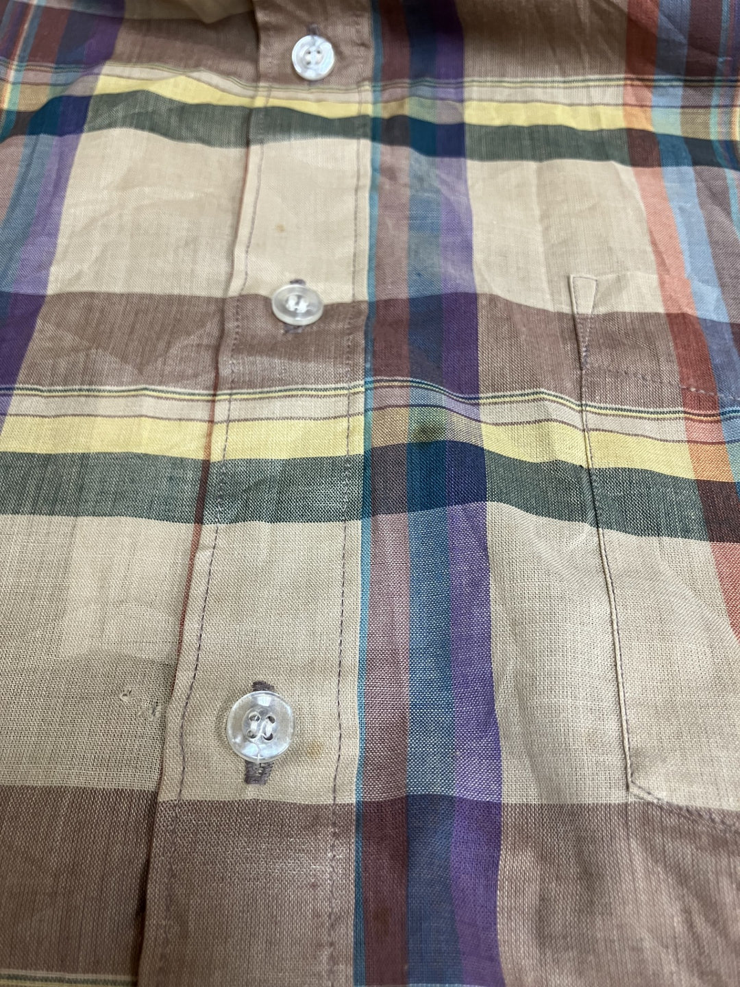 【激安古着】 The Weekender Plaid BY BUD BERMA　長袖シャツ　トップス