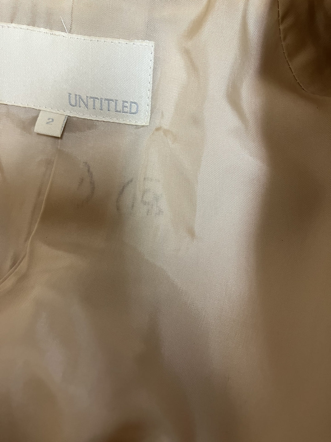 【激安古着】 UNTITLED　コートミディアム丈　アウター