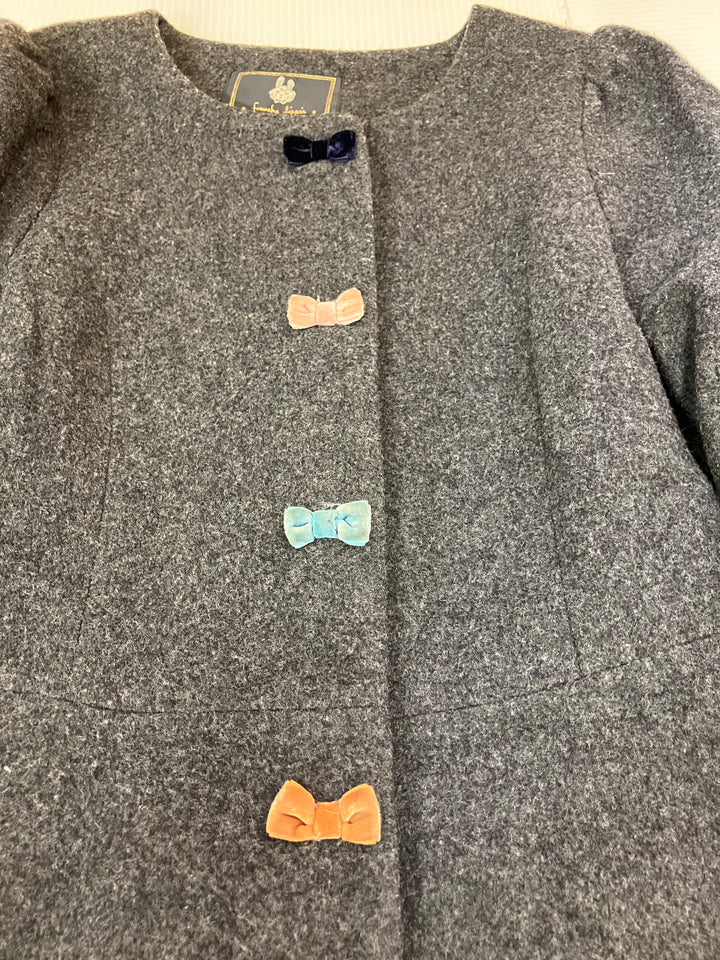 【激安古着】 frarche lippee black　コートロング丈　アウター
