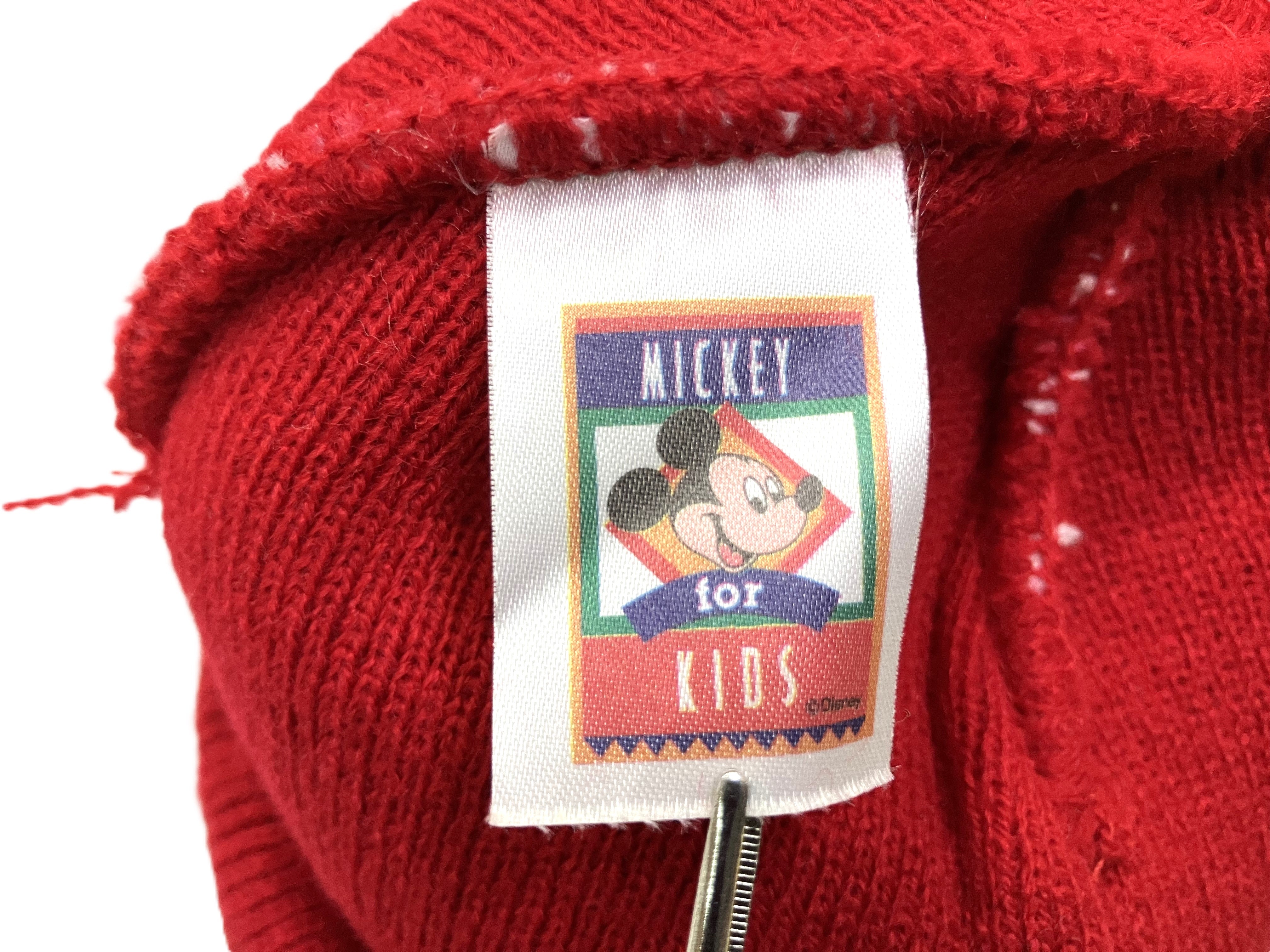 Mickey Mouse ヴィンテージ ニット帽 クロスキャップ製 小物/雑貨】 MICKEY for KIDS ニットキャップ/ビーニー 帽子