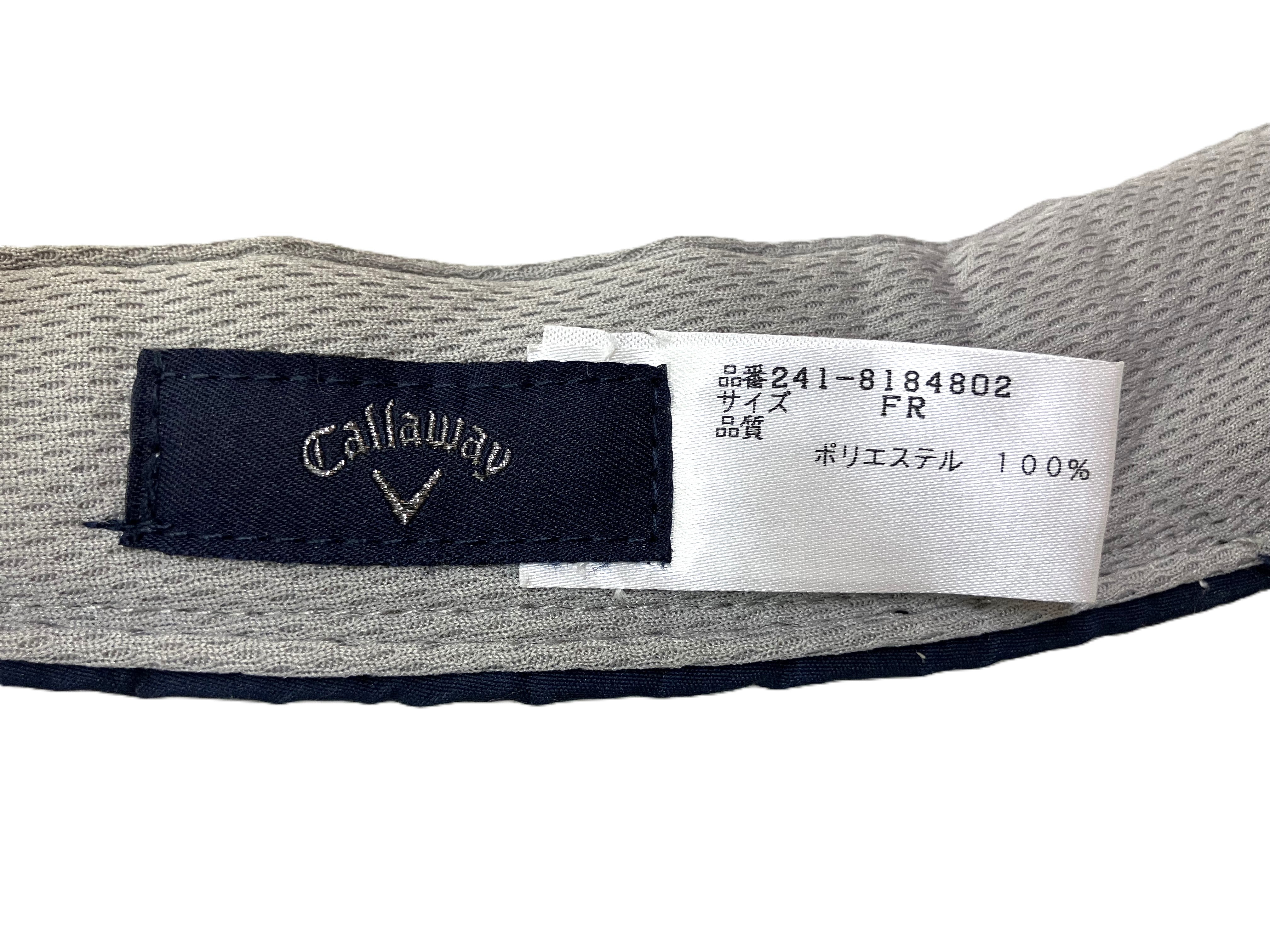 小物/雑貨】 Callaway サンバイザー 帽子 – 【古着通販