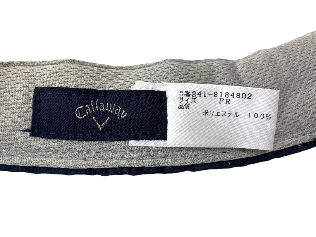 【小物/雑貨】 Callaway　サンバイザー　帽子