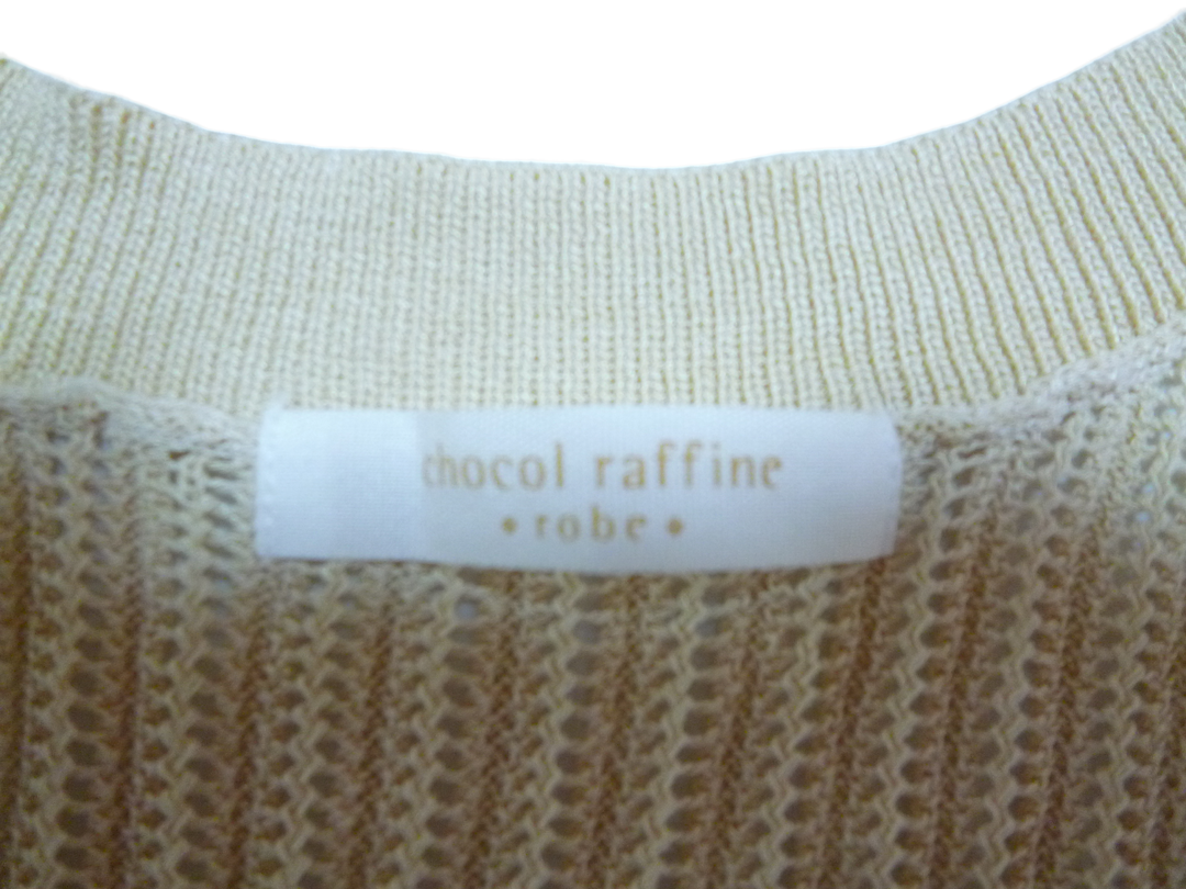 【激安古着】　chocol raffine
robe　ノースリーブ　トップス