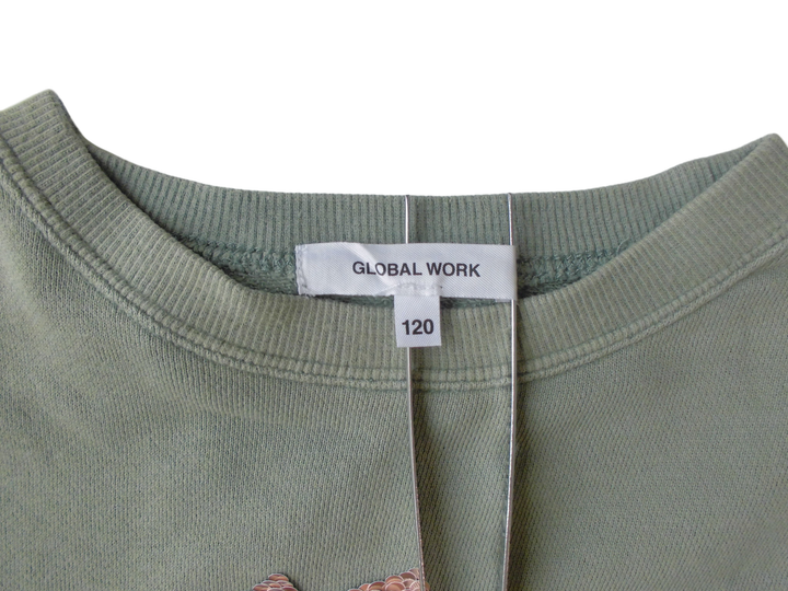 【激安古着】　GLOBAL WORK　長袖Tシャツ　トップス
