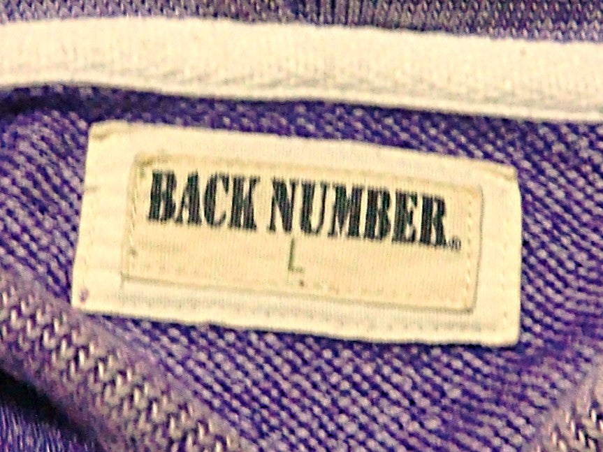 【激安古着】 BACK NUMBER　パーカー　トップス