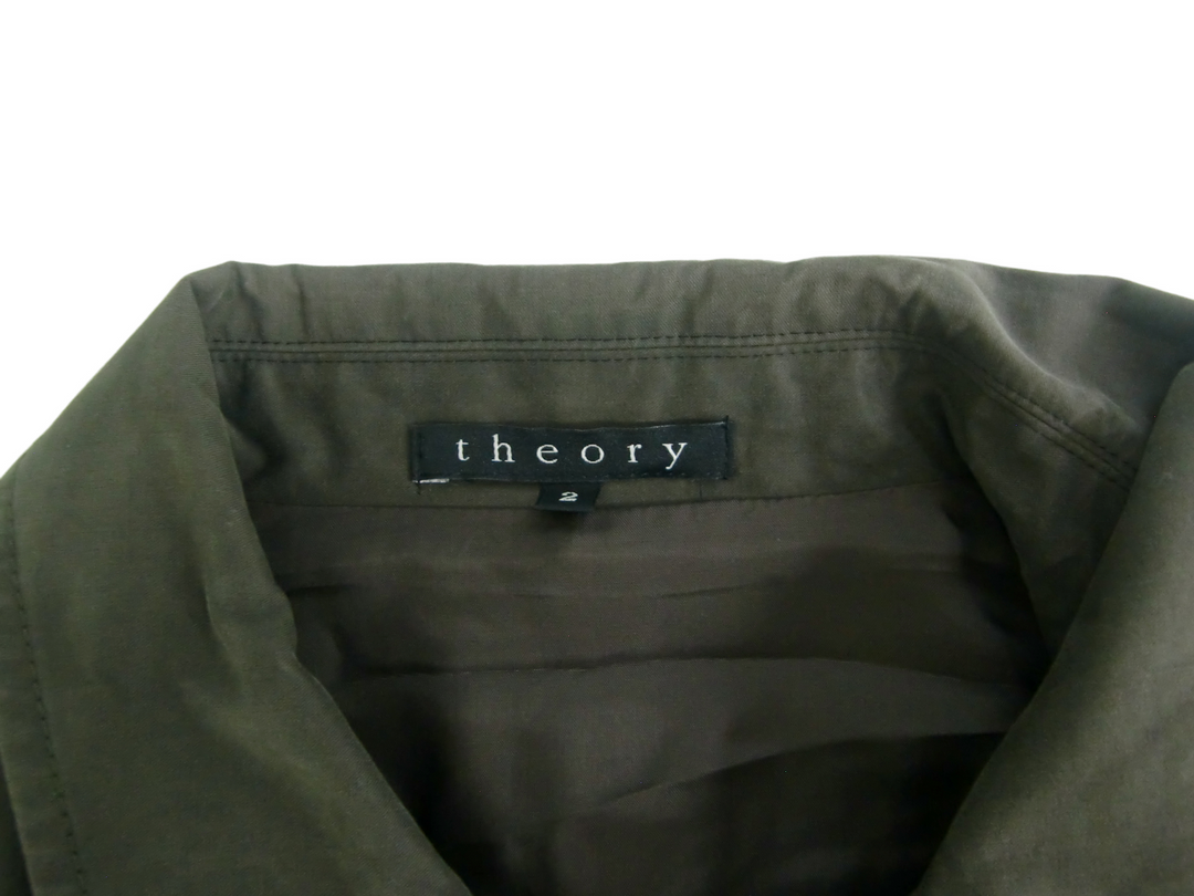 theory　コートロング丈　トップス