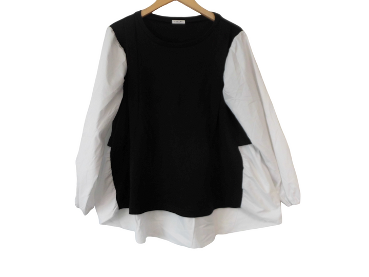 【激安古着】 ESSEME　長袖Tシャツ　トップス