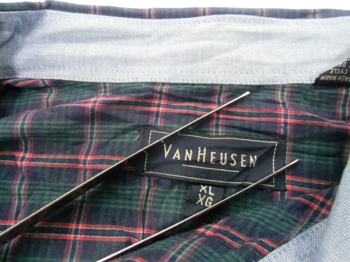 【激安古着】 VANHEUSEN　長袖シャツ　トップス