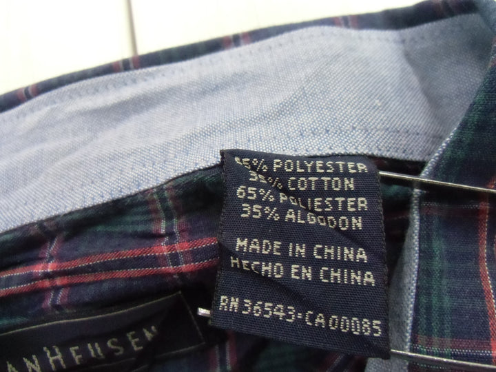 【激安古着】 VANHEUSEN　長袖シャツ　トップス