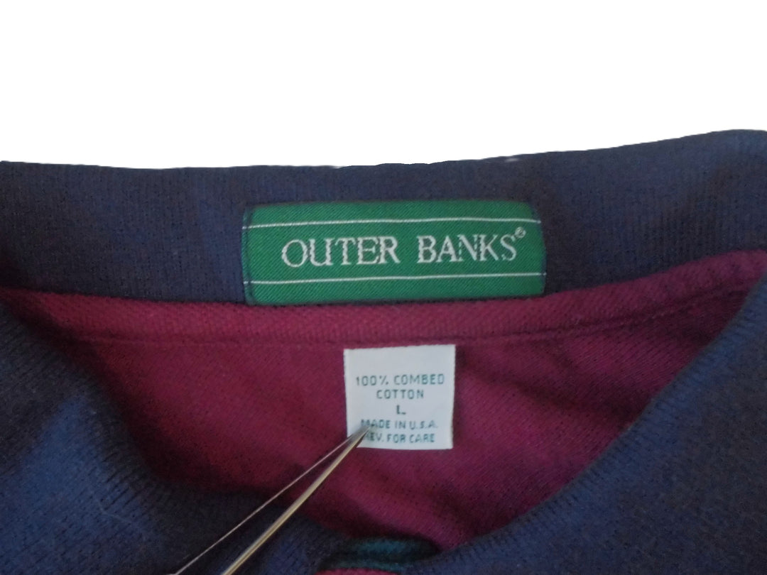 【激安古着】OUTER BANKS　ポロシャツ　トップス