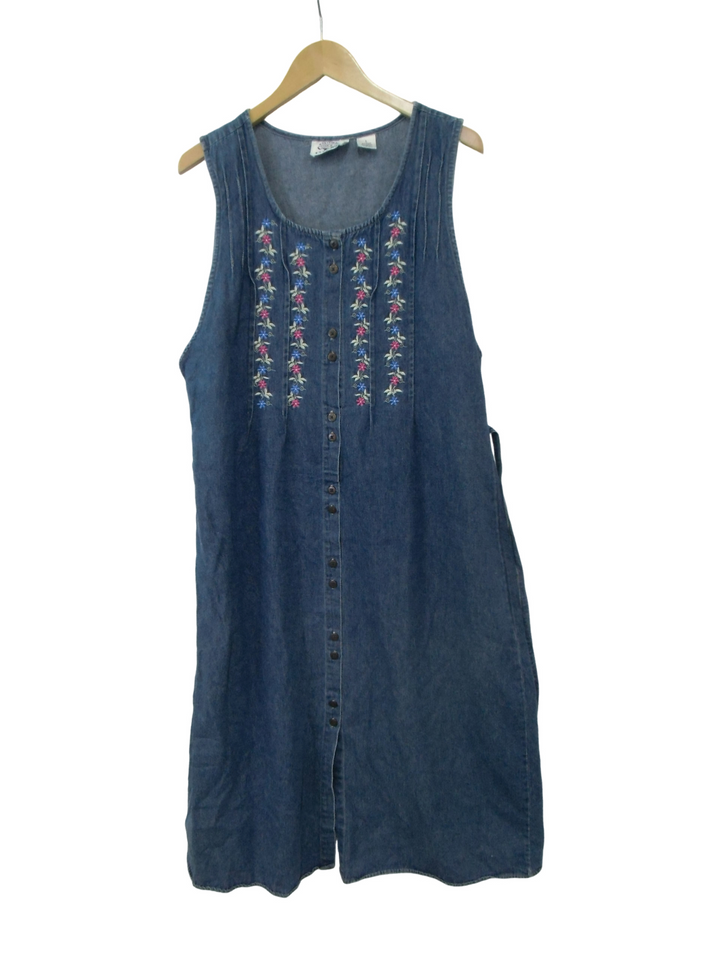 【激安古着】 T＆RDENIMS　ジャンパースカート　ワンピース or ドレス