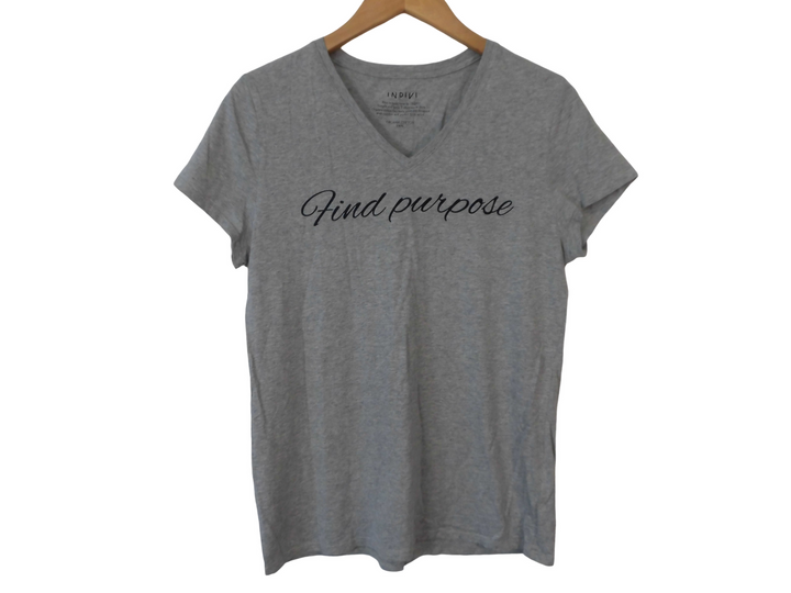 【激安古着】 INDIVI　半袖Tシャツ　トップス