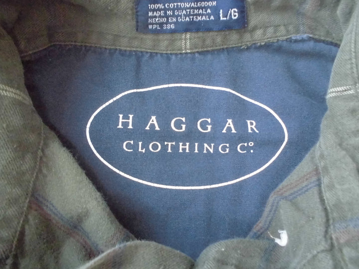 【激安古着】 HAGGAR CLOTHING C°.　長袖シャツ　トップス