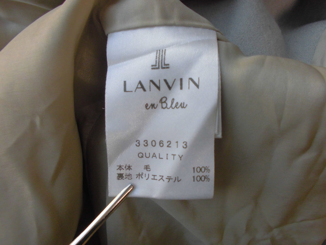 【激安古着】 LANVIN en Blue　テーラードジャケット　アウター