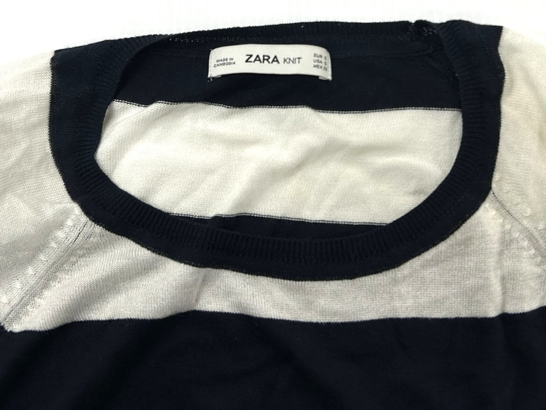 【激安古着】 ZARA KNIT　長袖Tシャツ　トップス