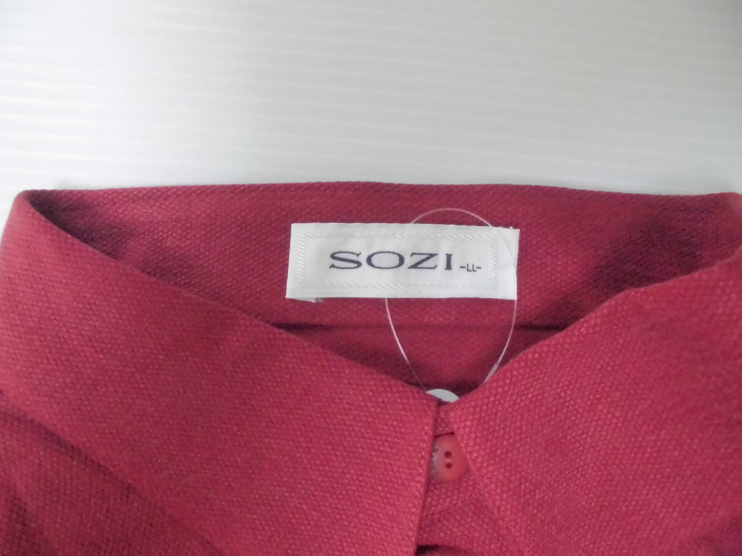 【激安古着】 SOZI　長袖シャツ　トップス