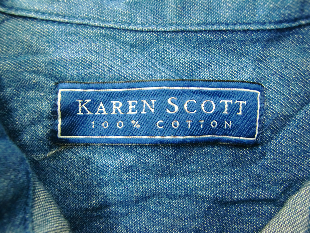 【激安古着】 KAREN SCOTT　長袖シャツ　トップス