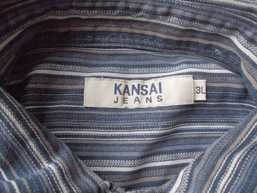 【激安古着】 KANSAI JEANS　長袖シャツ　トップス