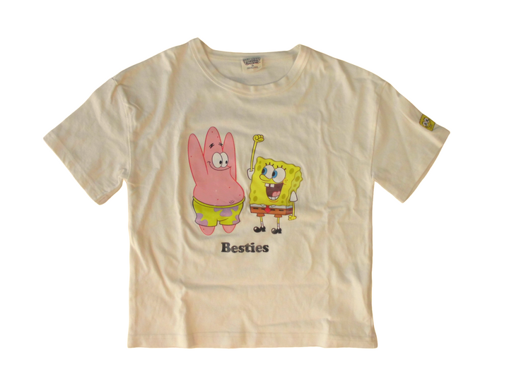 【激安古着】 Sponge Bob SQUAREPANTS　半袖Tシャツ　トップス