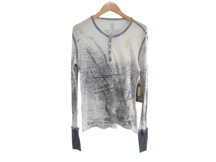 【激安古着】 Broken English　長袖Tシャツ　トップス