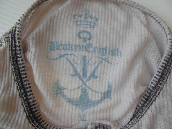 【激安古着】 Broken English　長袖Tシャツ　トップス