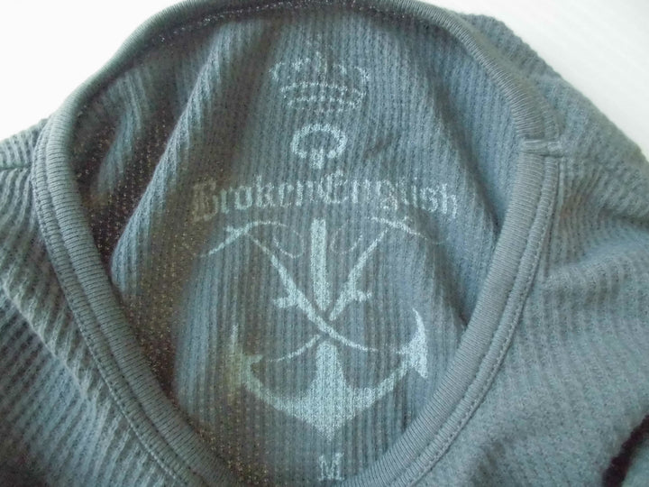 【激安古着】 Broken English　長袖Tシャツ　トップス