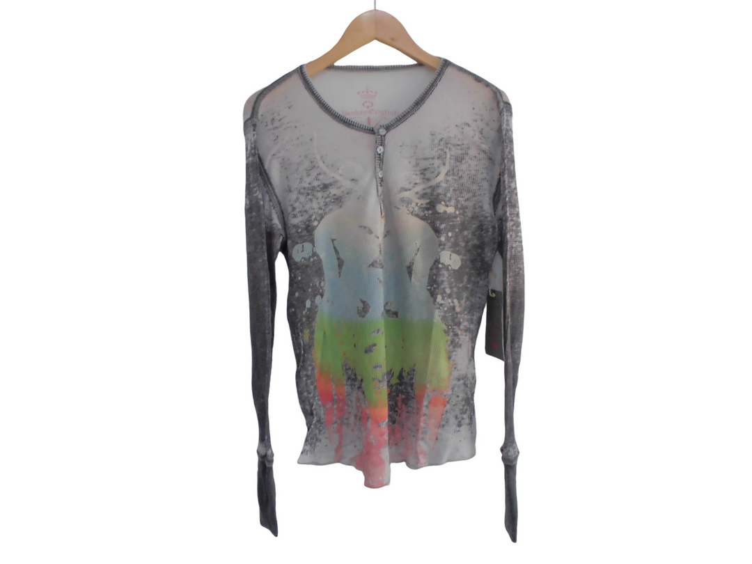 【激安古着】 Broken English　長袖Tシャツ　トップス