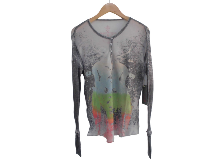 【激安古着】 Broken English　長袖Tシャツ　トップス