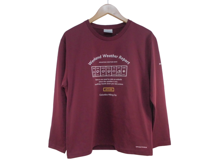 【激安古着】 Columbia　長袖Tシャツ　トップス