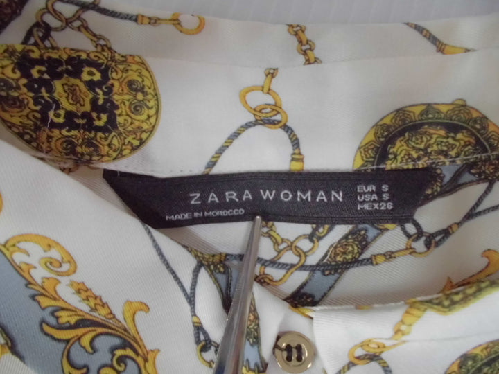【激安古着】 ZARA WOMAN　長袖シャツ　トップス