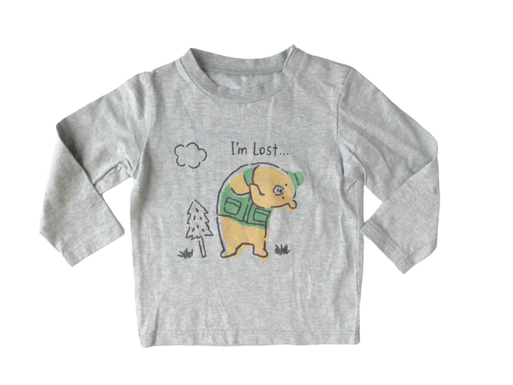 【激安古着】 ブランド不明　長袖Tシャツ　トップス