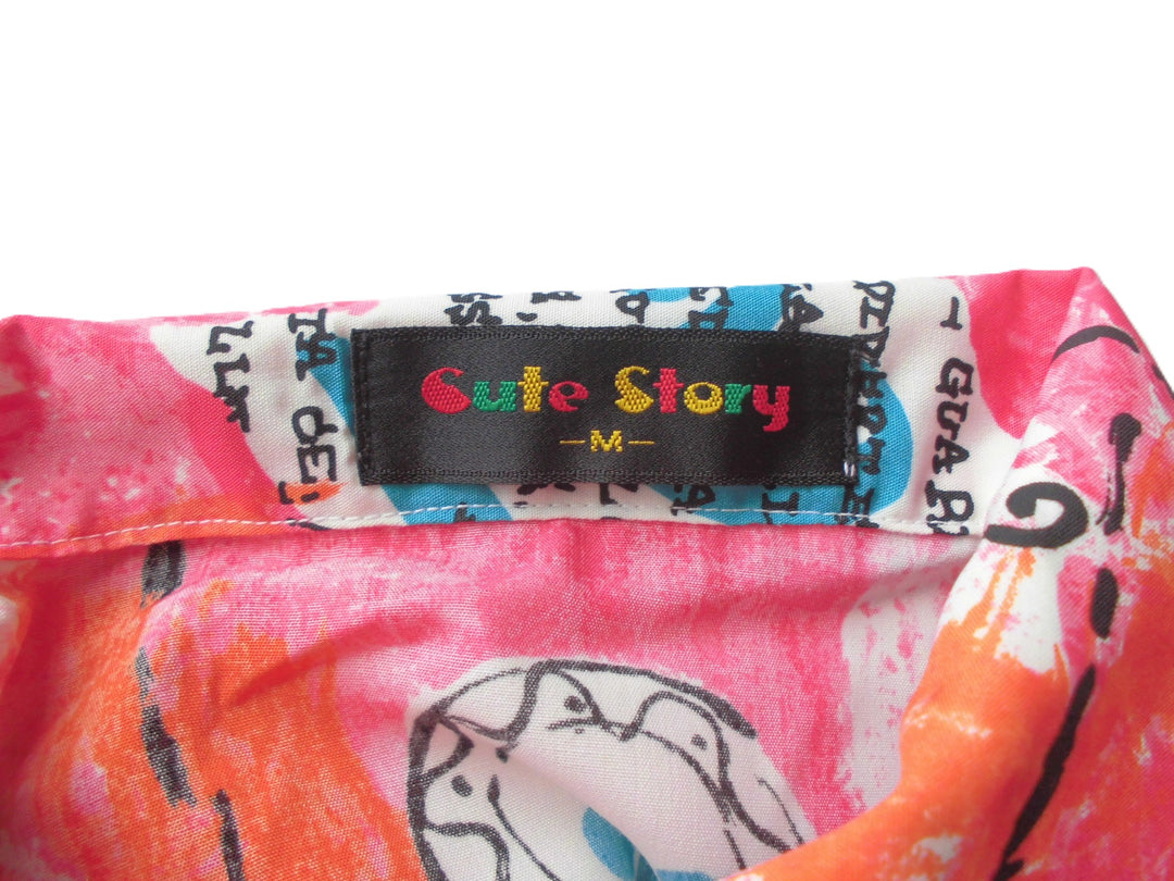 【激安古着】 Cute Story　半袖シャツ　トップス