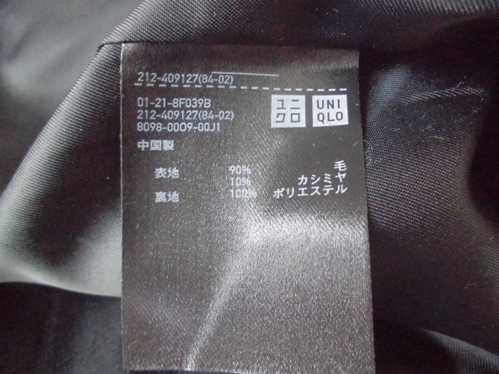 【激安古着】 UNIQLO　ユニクロ　コートロング丈　アウター