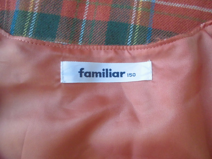 【激安古着】 familiar　ジャンパースカート　ワンピース or ドレス