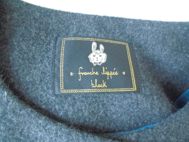 【激安古着】 frarche lippee black　コートロング丈　アウター