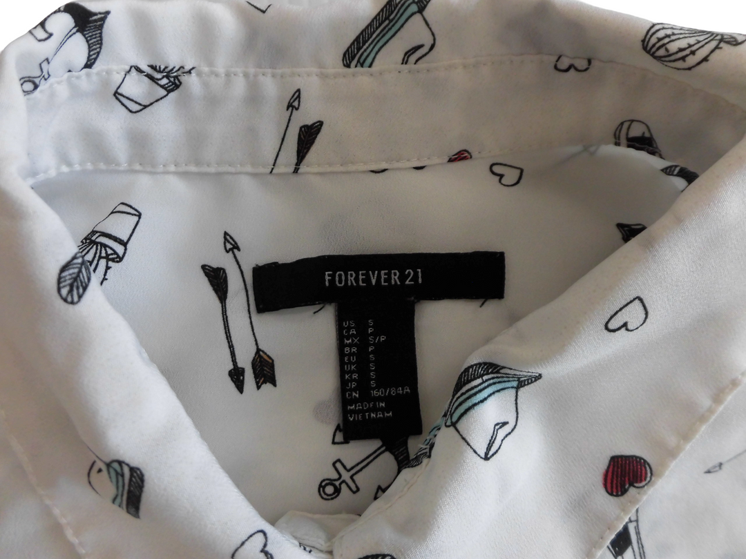 【激安古着】 FOREVER21　長袖シャツ　トップス