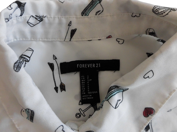 【激安古着】 FOREVER21　長袖シャツ　トップス
