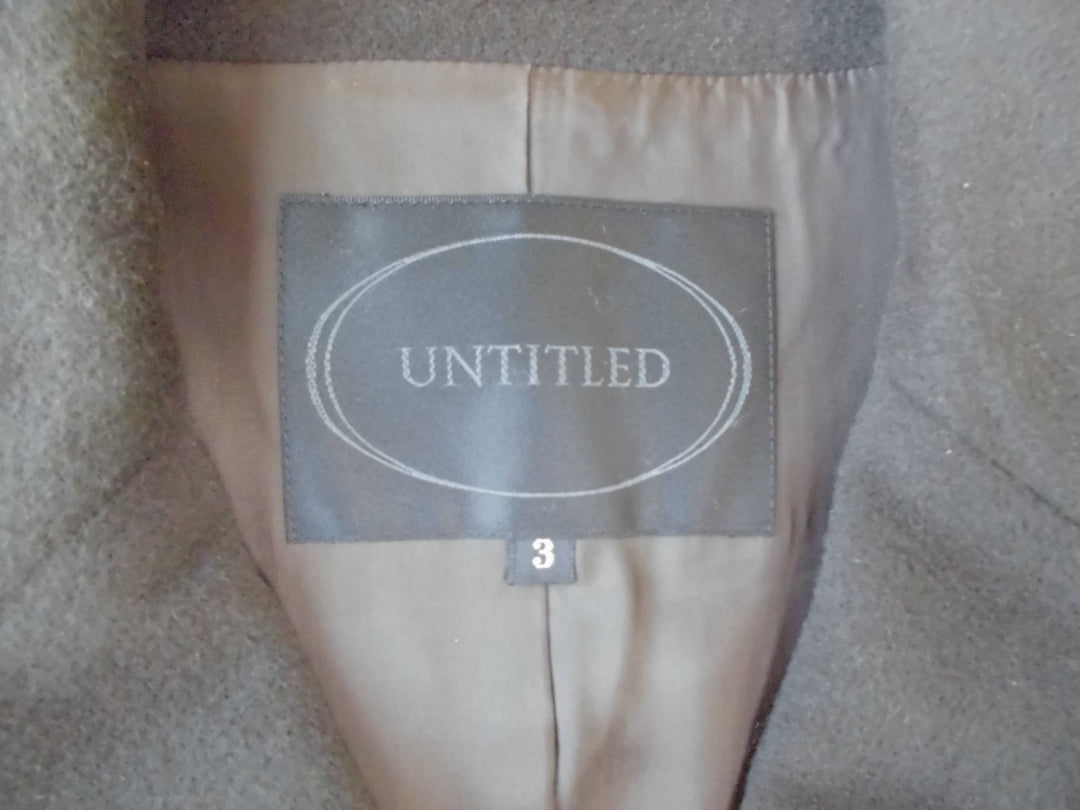 【激安古着】 UNTITLED　コートミディアム丈　アウター