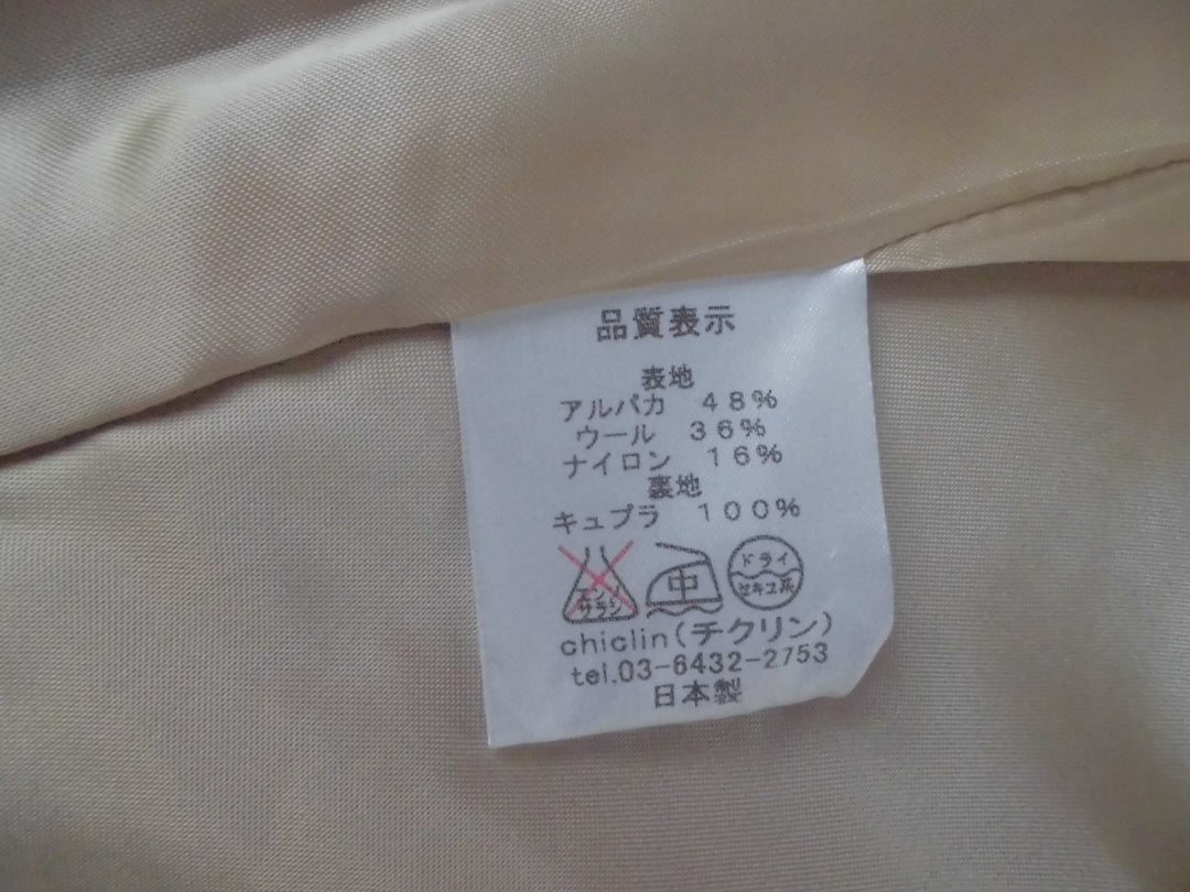 【激安古着】 chiclin　コートミディアム丈　アウター