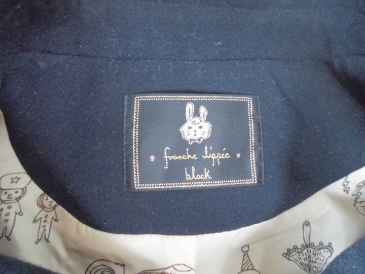 【激安古着】 frarche lippee black　コートミディアム丈　アウター