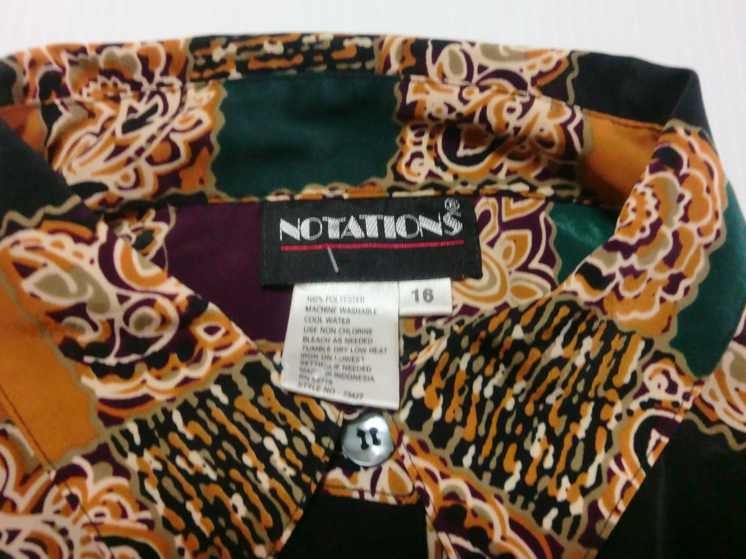 【激安古着】 NOTATIONS　ポロシャツ　トップス