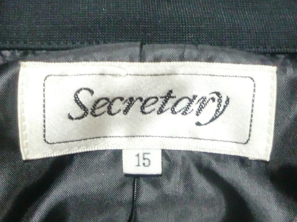 【激安古着】 Secretary　フォーマルスーツ　オールインワンセットアップ