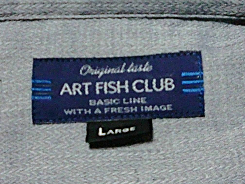 【激安古着】 Original taste　ART FISH CLUB　長袖シャツ　トップス